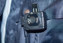 Body camera attached to jacket