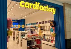 Exterior of Card Factory's Abu Dhabi store
