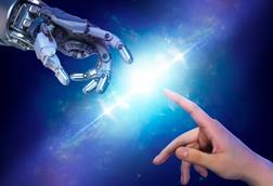 Robot vs Human illustration