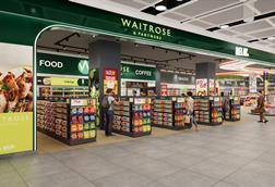 Render of Waitrose airport store