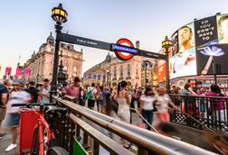 Busy Piccadilly Circus