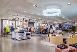 Topshop area in John Lewis