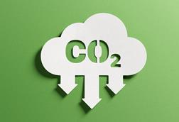 Reducing CO2 emissions illustration