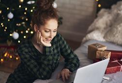 Christmas shopping online