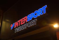 Intersport Twin Sport sign
