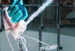 Dyson toothbrush hologram in John Lewis