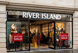 Exterior of River Island store