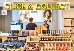 Primark store click and collect station