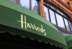 Harrods awning