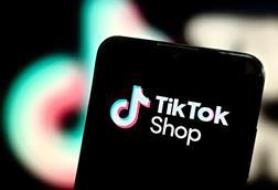 TikTok Shop on screen