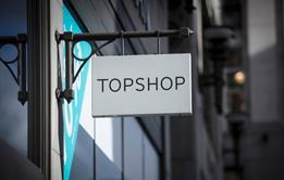 Topshop sign