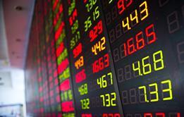 Stock market board