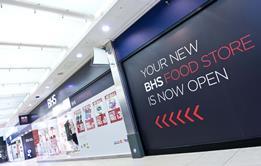 The first Bhs Food store, in Staines