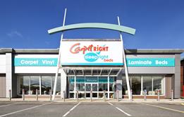 Carpetright records fall in first-half sales and profits