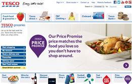 Tesco has inked a deal with House of Fraser to sell the premium department store group’s goods through its website.