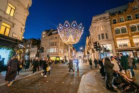 New Bond Street at Christmas