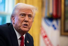 US President Donald Trump