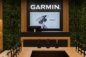 Garmin UK retail store interior