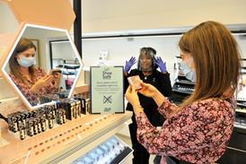 Boots social distance beauty hall