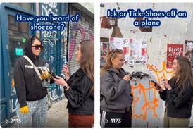 Shoe Zone TikTok videos