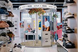 Schuh Vintage Threads display in store