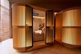 Rituals in-store mind spa area