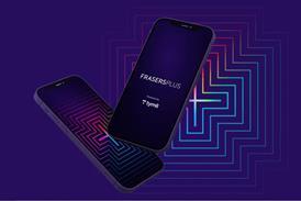 Frasers Plus app on smartphones