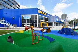 Ikea store in Shanghai exterior