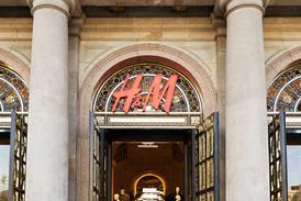 Exterior of H&M Barcelona store
