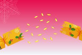 Christmas cracker illustration