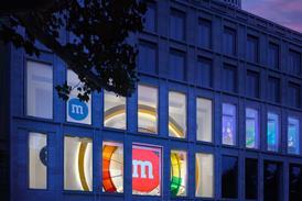 Exterior of M&M's Berlin store