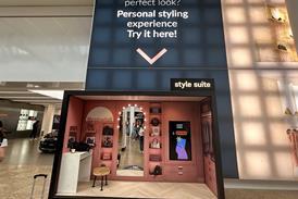 AI style suite at Meadowhall shopping centre
