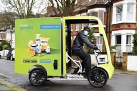 Ocado pedal delivery