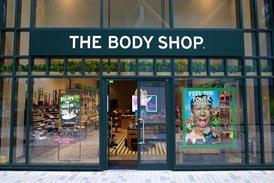 The Body Shop store exterior