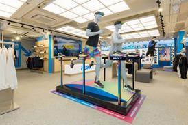 HOKA Covent Garden store interior