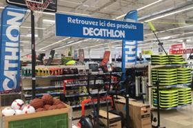 Decathlon store in Auchan, France