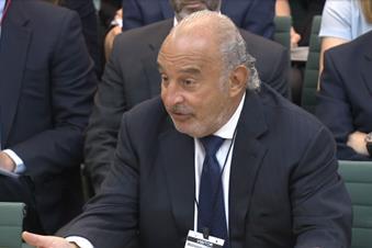 Green faced MPs earlier this year to answer questions about BHS' demise