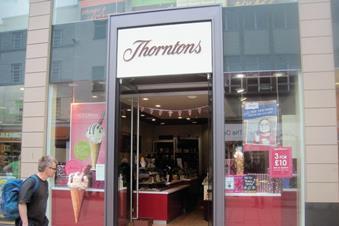 Thorntons retail sales dropped 5.4% during the third quarter, despite “positive” trading in the build-up to Valentine’s Day and Easter weekend.