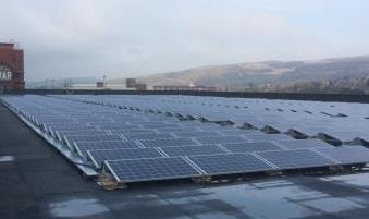 JD Williams has installed solar panels on its distribution centre's roof
