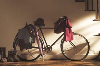 Antidote’s TV ad for Evans includes a scene of a bicycle used as a coat stand