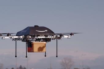 Amazon is to test drones in the UK
