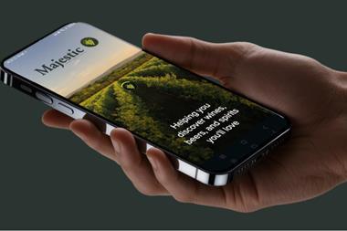 Majestic app homescreen