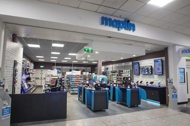 Maplin also intends to add further travel formats to its portfolio, including shops in rail stations, following the success of its first airport store in Glasgow.