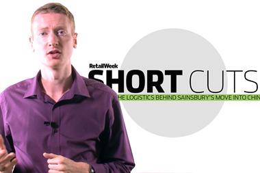 The logistics behind Sainsbury's move into China