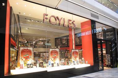 Foyles has reported a dip in revenue due to ongoing works outside its flagship Charing Cross Road store.
