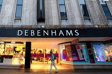 Debenhams has recorded flat like-for-likes in its third quarter as sales were hit by the unseasonably cold weather