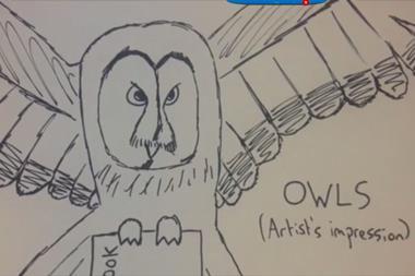 Waterstones owl delivery