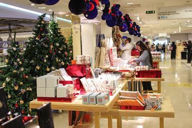 Selfridges' Christmas Shop