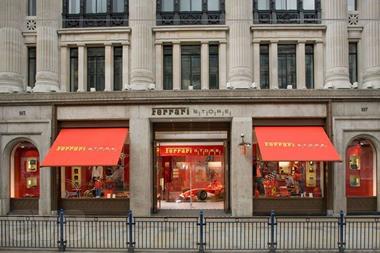 Ferrari store Regent Street