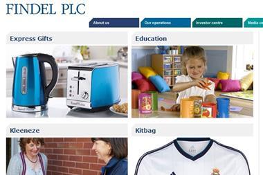 Findel has reported a profit in its first half for first time in six years
